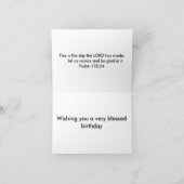 "Happy Birthday" Kaart (Binnen)