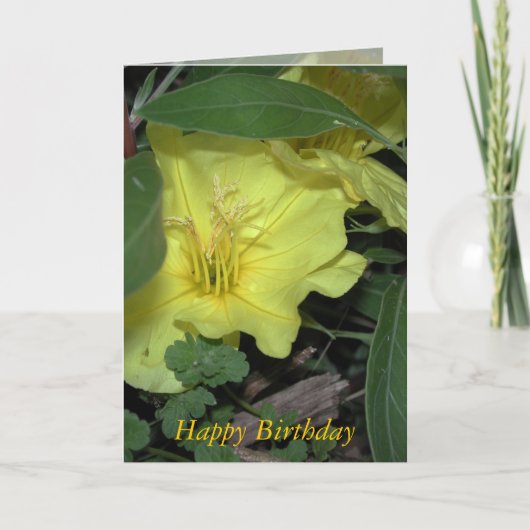 Happy Birthday Kaart (Voorkant)