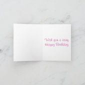 Happy Birthday Kaart (Binnen)