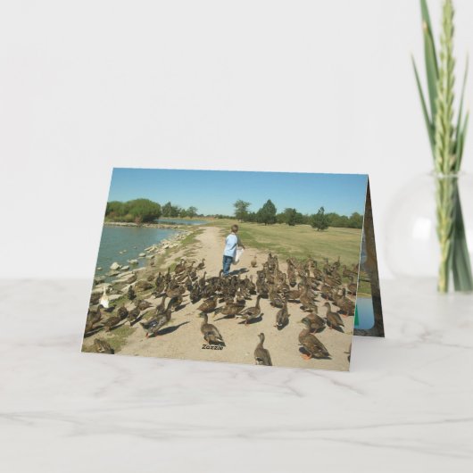 Happy Birthday Kaart (Achterkant)