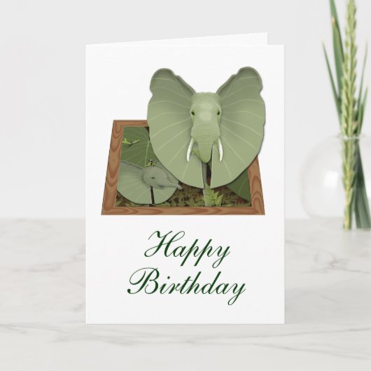 Happy Birthday Kaart (Voorkant)