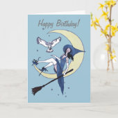 Happy Birthday Kaart (Gele Bloem)