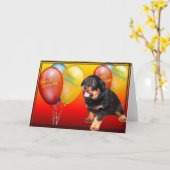 Happy Birthday Kaart (Gele Bloem)