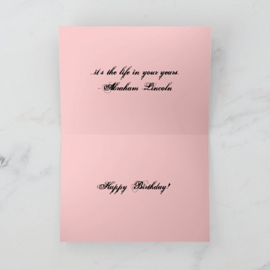 Happy Birthday Kaart (Binnen)