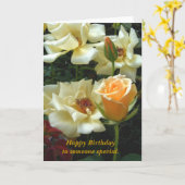 Happy Birthday_ Kaart (Gele Bloem)