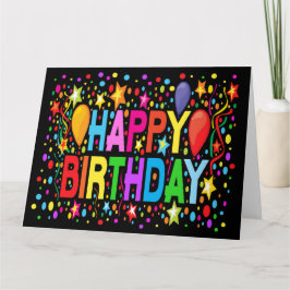 HAPPY BIRTHDAY KAART