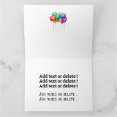 HAPPY BIRTHDAY KAART (Binnen)