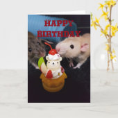 Happy Birthday Kaart (Gele Bloem)