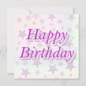 Happy Birthday!! Kaart (Voorkant)