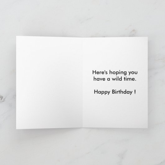 Happy Birthday Kaart (Binnen)