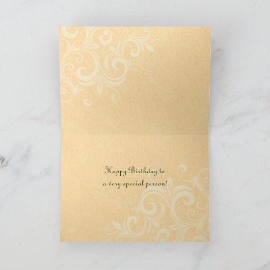  Happy Birthday kaart (Binnen)