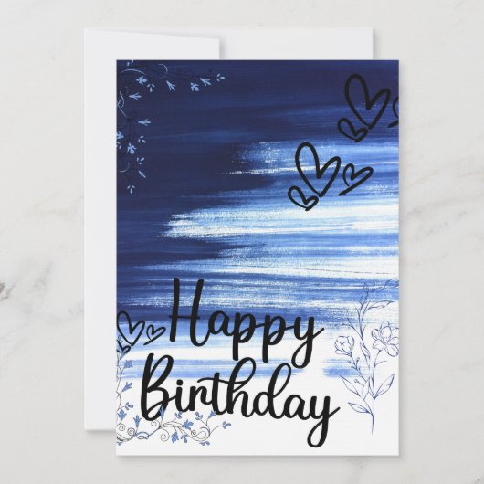 HAPPY BIRTHDAY KAART (Voorkant)