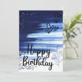 HAPPY BIRTHDAY KAART (Staand voorkant)