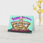 Happy Birthday Kaart (Gele Bloem)