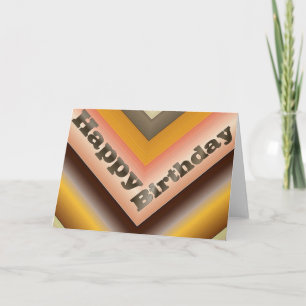 Happy Birthday Kaart