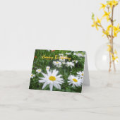 Happy Birthday Kaart (Gele Bloem)