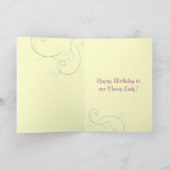 Happy Birthday kaart (Binnen)