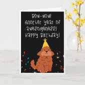 Happy Birthday Kaart (Gele Bloem)