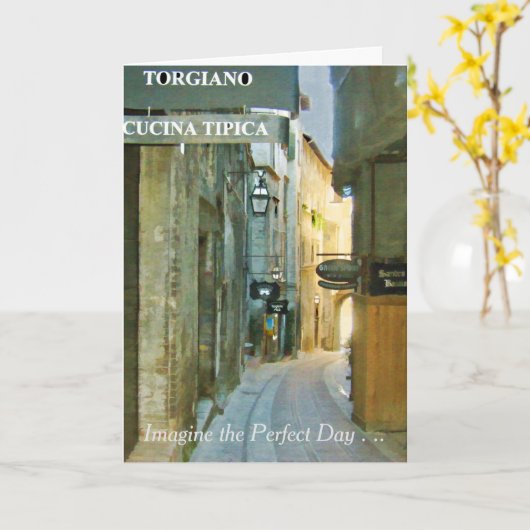 Happy Birthday Kaart Afbeelding de perfecte dag (Gele Bloem)