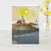 Happy Birthday Kaart Afbeelding UW perfecte dag (Gele Bloem)