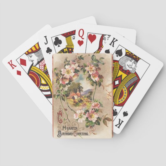  Happy Birthday Kaart Artwork (Achterkant)