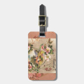  Happy Birthday Kaart Artwork Bagagelabel (Voorkant verticaal)