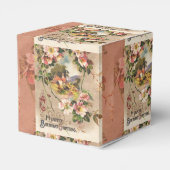 Happy Birthday Kaart Artwork Bedankdoosjes (Achterkant)