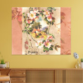  Happy Birthday Kaart Artwork Canvas Afdruk (Insitu (Woonkamer))