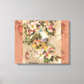  Happy Birthday Kaart Artwork Canvas Afdruk (Voorkant)