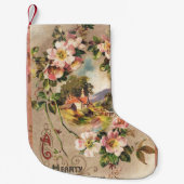  Happy Birthday Kaart Artwork Kleine Kerstsok (Voorkant)