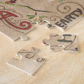  Happy Birthday Kaart Artwork Legpuzzel (Zijkant)