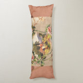  Happy Birthday Kaart Artwork Lichaamskussen (Achterkant (Verticaal))