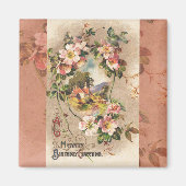 Happy Birthday Kaart Artwork Magneet (Voorkant)