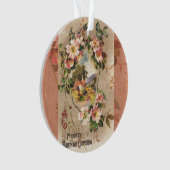  Happy Birthday Kaart Artwork Ornament (voorkant)