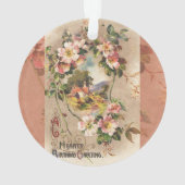  Happy Birthday Kaart Artwork Ornament (achterkant)