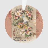  Happy Birthday Kaart Artwork Ornament (voorkant)