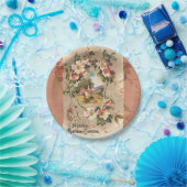  Happy Birthday Kaart Artwork Papieren Bordje (Feest)