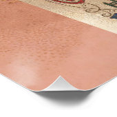  Happy Birthday Kaart Artwork Poster (Hoek)