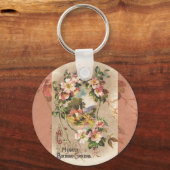  Happy Birthday Kaart Artwork Sleutelhanger (Voorkant)