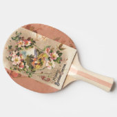  Happy Birthday Kaart Artwork Tafeltennisbatje (Zijkant)