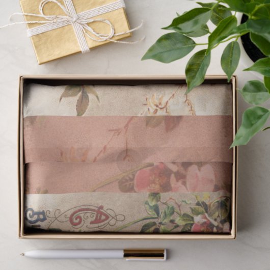  Happy Birthday Kaart Artwork Tissuepapier (Geschenk)