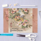  Happy Birthday Kaart Artwork Tissuepapier (Craft)