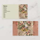  Happy Birthday Kaart Artwork Visitekaartje (Voorkant / Achterkant)