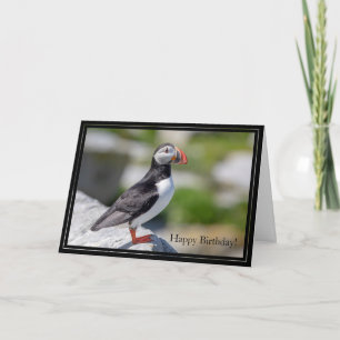 Happy Birthday Kaart Atlantic Puffin