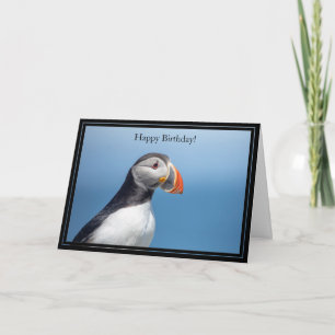 Happy Birthday Kaart Atlantic Puffin