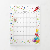 Happy Birthday Kaart augustus 2022 Kalender Trifol (Cover)