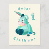 Happy Birthday Kaart - Baby Donkey - Uw leeftijd / (Voorkant)