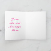 Happy Birthday Kaart Baby Kitten - Jouw tekst (Binnen)