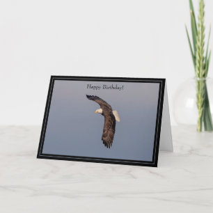 Happy Birthday Kaart Bald Eagle