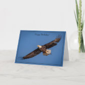 Happy Birthday Kaart Bald Eagle (Voorkant)